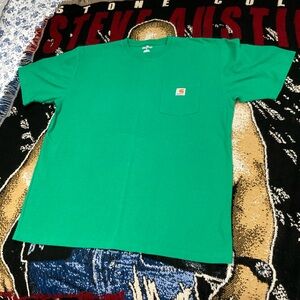 Vintage Carhartt Green Pocket T-Shirt